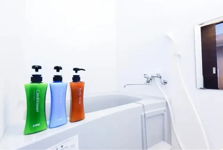 シャンプーなどのアメニティあります