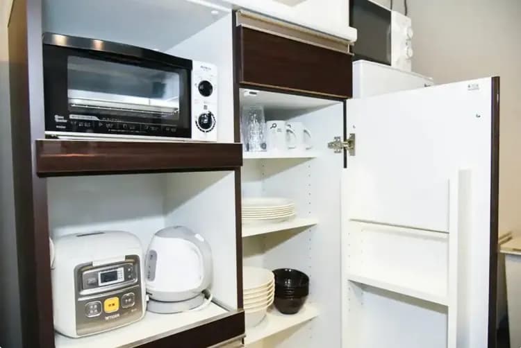 調理家電揃っています