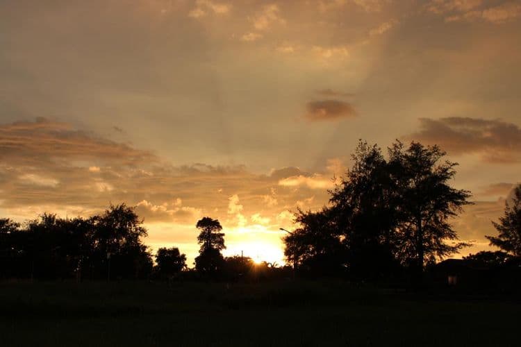 前方景色view from our house