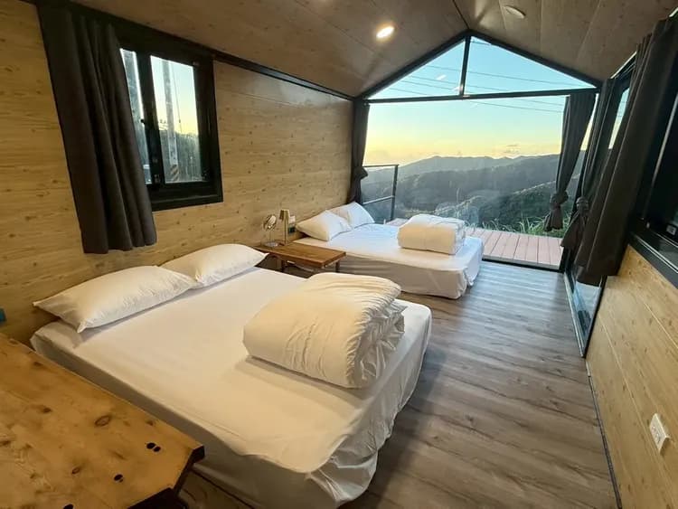 "虹夕尖石" 小木屋