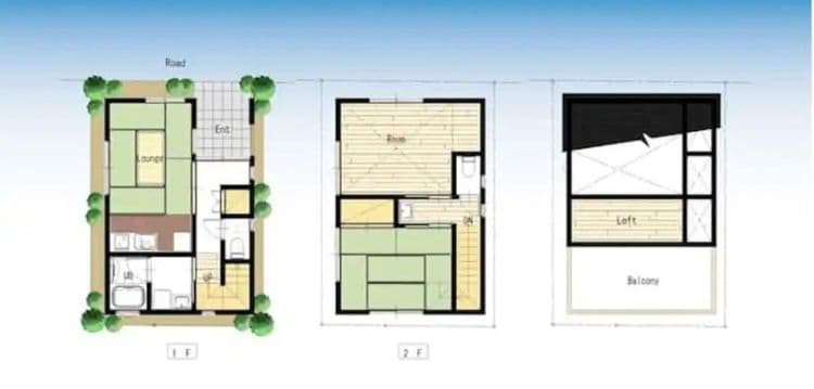 兩層日式包棟旅居｜最多6人/2房1廳/2衛1浴/隅田川景/淺草站步行8分-5