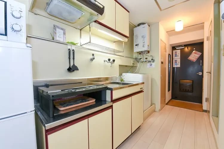 キッチンはIH２口コンロです