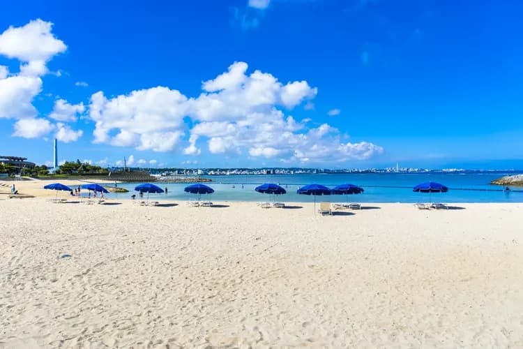 歩いて3分サンセットビーチ