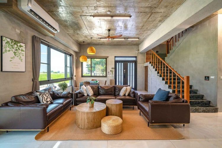 宜蘭伍月民宿｜18人包棟 ｜包棟獨棟民宿 親子溜滑梯 、麻將桌、廚房設施-6