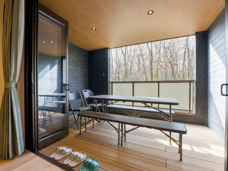 【スタンダードルーム】テラスエリア