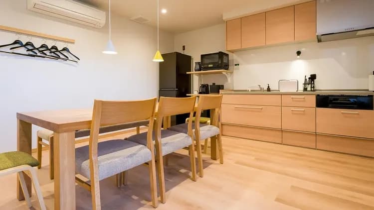 【料理好きのためのヴィラ】ダイニングエリア