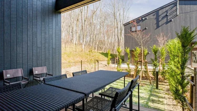 【料理好きのためのヴィラ】テラスエリア