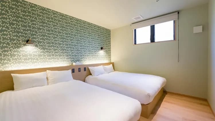 【料理好きのためのヴィラ】ベッドルーム