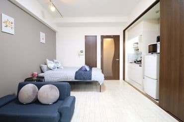 大阪寧靜旅居｜長堀橋站步行5分/日本橋站步行6分/近道頓堀和心齋橋商圈-3