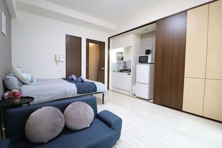 大阪寧靜旅居｜長堀橋站步行5分/日本橋站步行6分/近道頓堀和心齋橋商圈-4