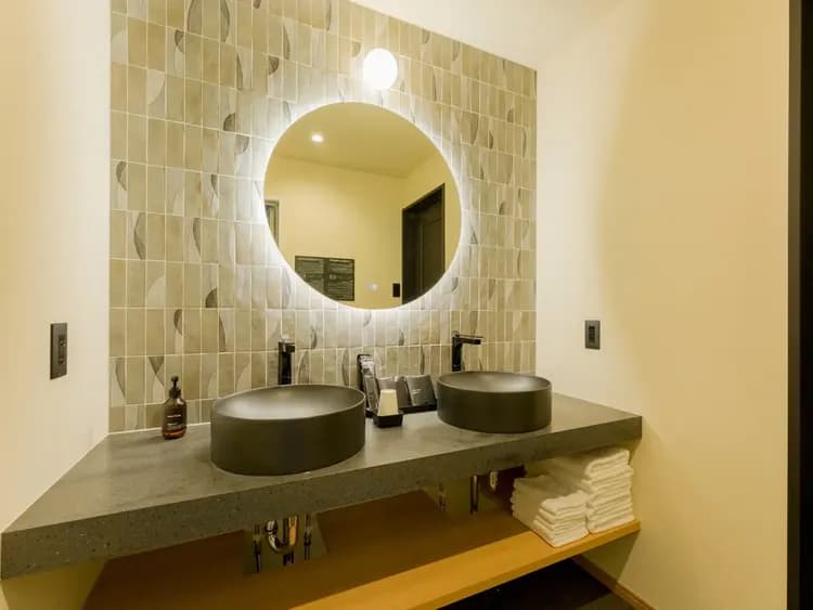 【B棟】洗面台（2口ボウル）