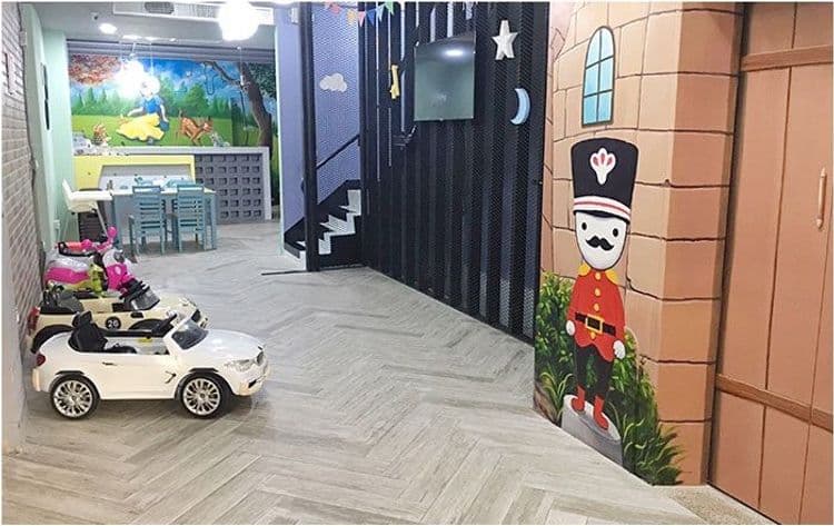 23here親子民宿｜溜滑梯&戲水池｜電梯&車站｜兒童電動車-3