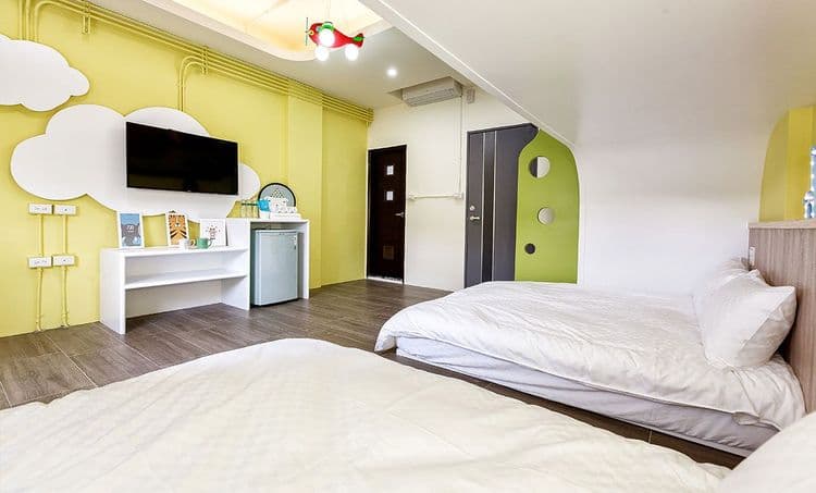 23here親子民宿｜溜滑梯&戲水池｜電梯&車站｜兒童電動車-10