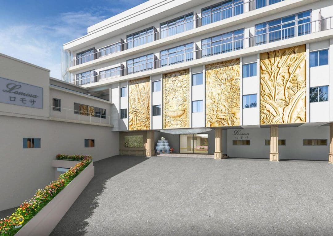 群馬縣-水上溫泉 Lomosa飯店｜溫泉浴池/方便至White Valley滑雪場