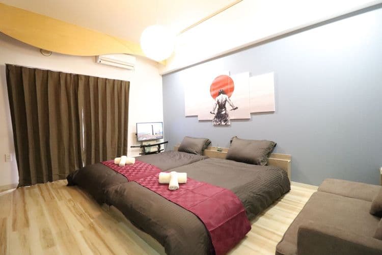 大阪武士旅居｜長堀橋站步行5分/日本橋站步行6分/道頓堀商圈步行4分/心齋橋商圈步行8分鐘-2