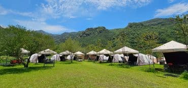 南庄山河苑露營區丨獨家85折起！遊獵帳、獨立衛浴、近南庄老街-3
