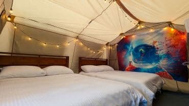 南庄山河苑露營區丨獨家85折起！遊獵帳、獨立衛浴、近南庄老街-3