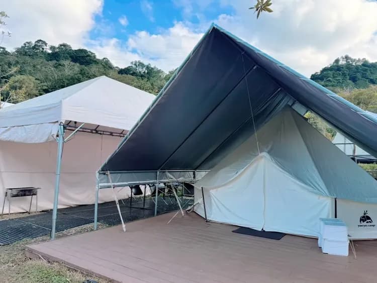 南庄山河苑露營區丨獨家85折起！遊獵帳、獨立衛浴、近南庄老街-8