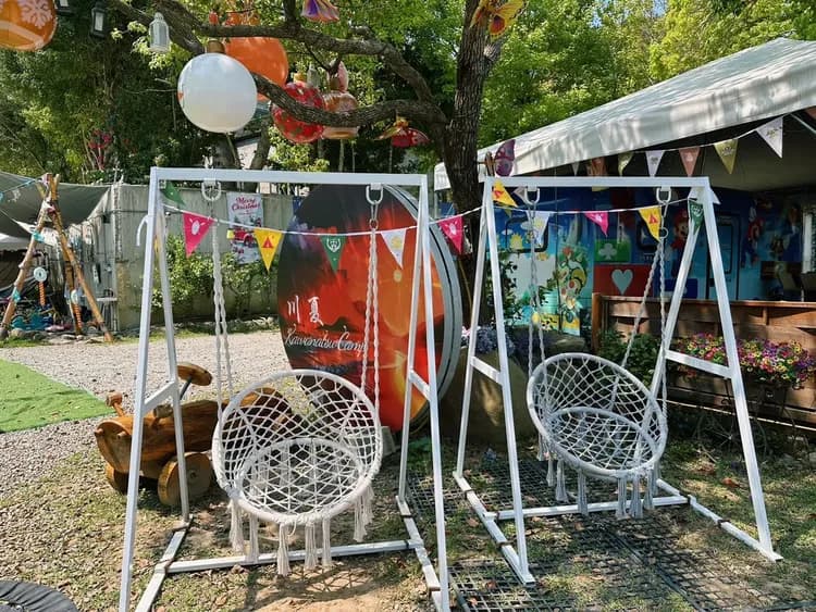 川夏野奢露營區丨獨家8折起！一泊二食神殿帳、豪華露營車-15