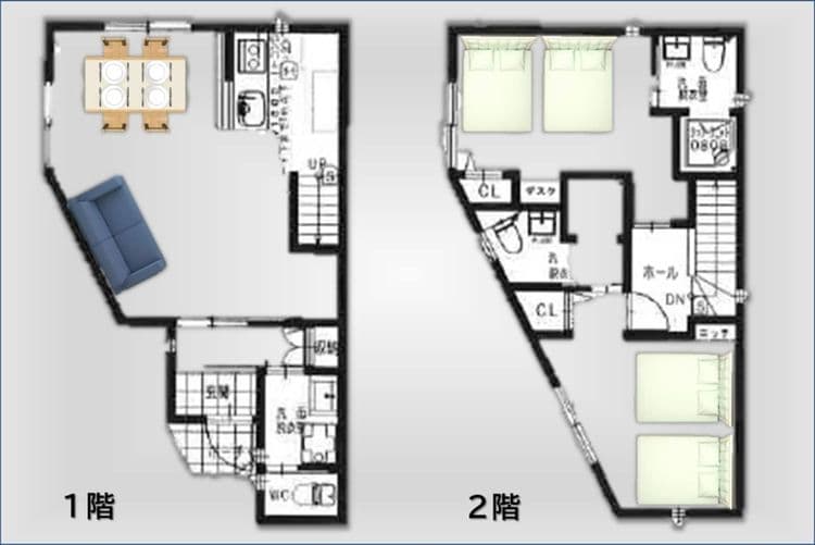【LDK】奏居｜最多8人/天下茶屋站步行9分/直達關西機場-8