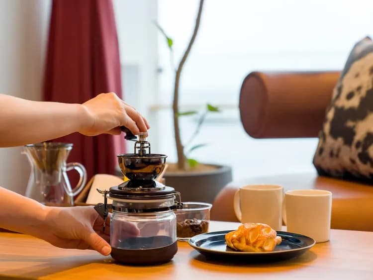 【92（スイートルーム）】挽きたて、淹れたてのコーヒーは格別