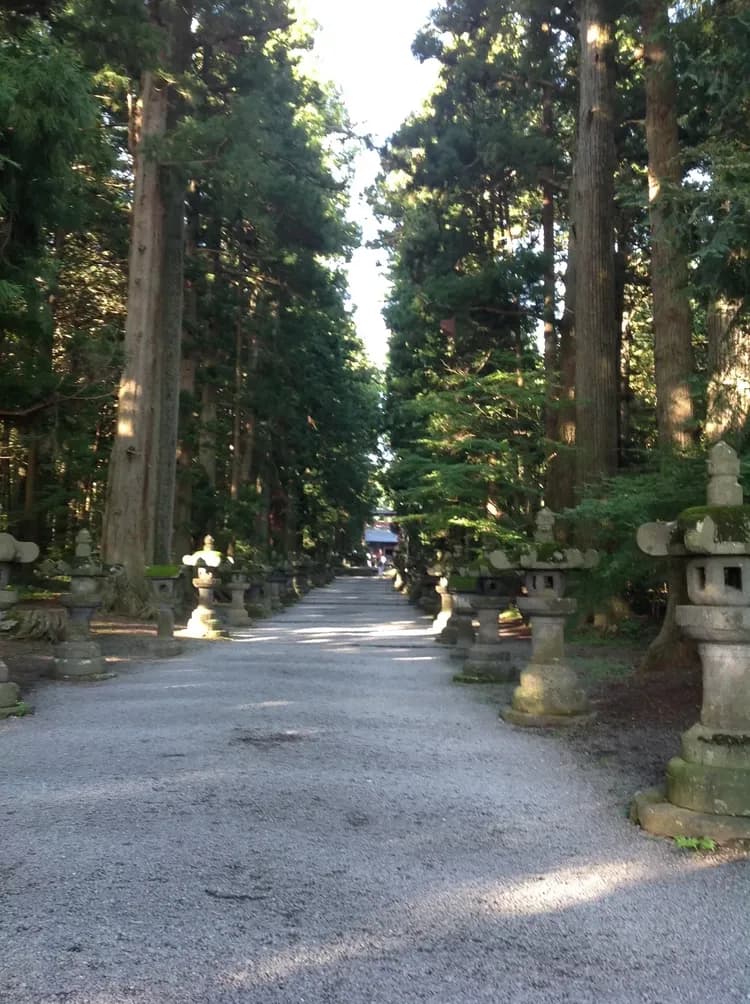 北富士本宮参道