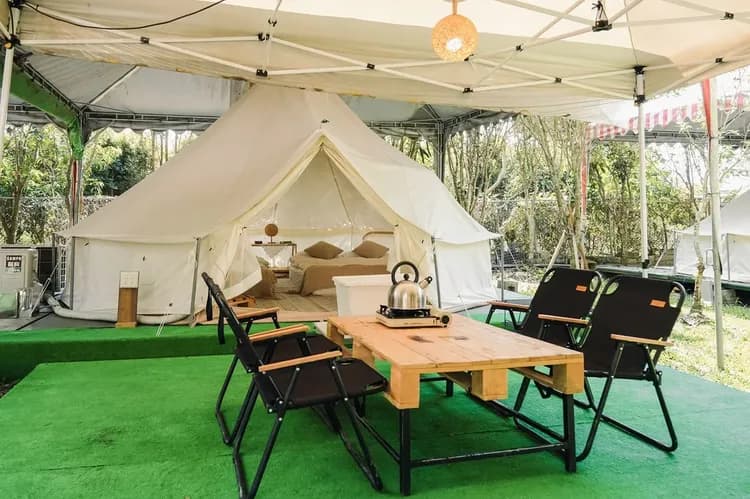 埔里桂花庭生態營地｜南投懶人露營、CP值高-7