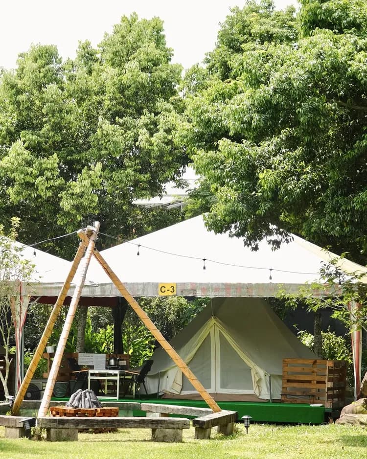 埔里桂花庭生態營地｜南投懶人露營、CP值高-4