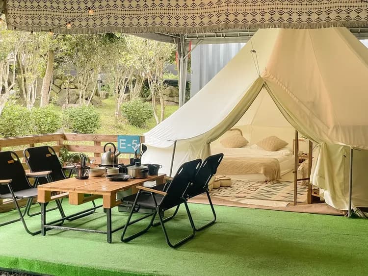 埔里桂花庭生態營地｜南投懶人露營、CP值高-6