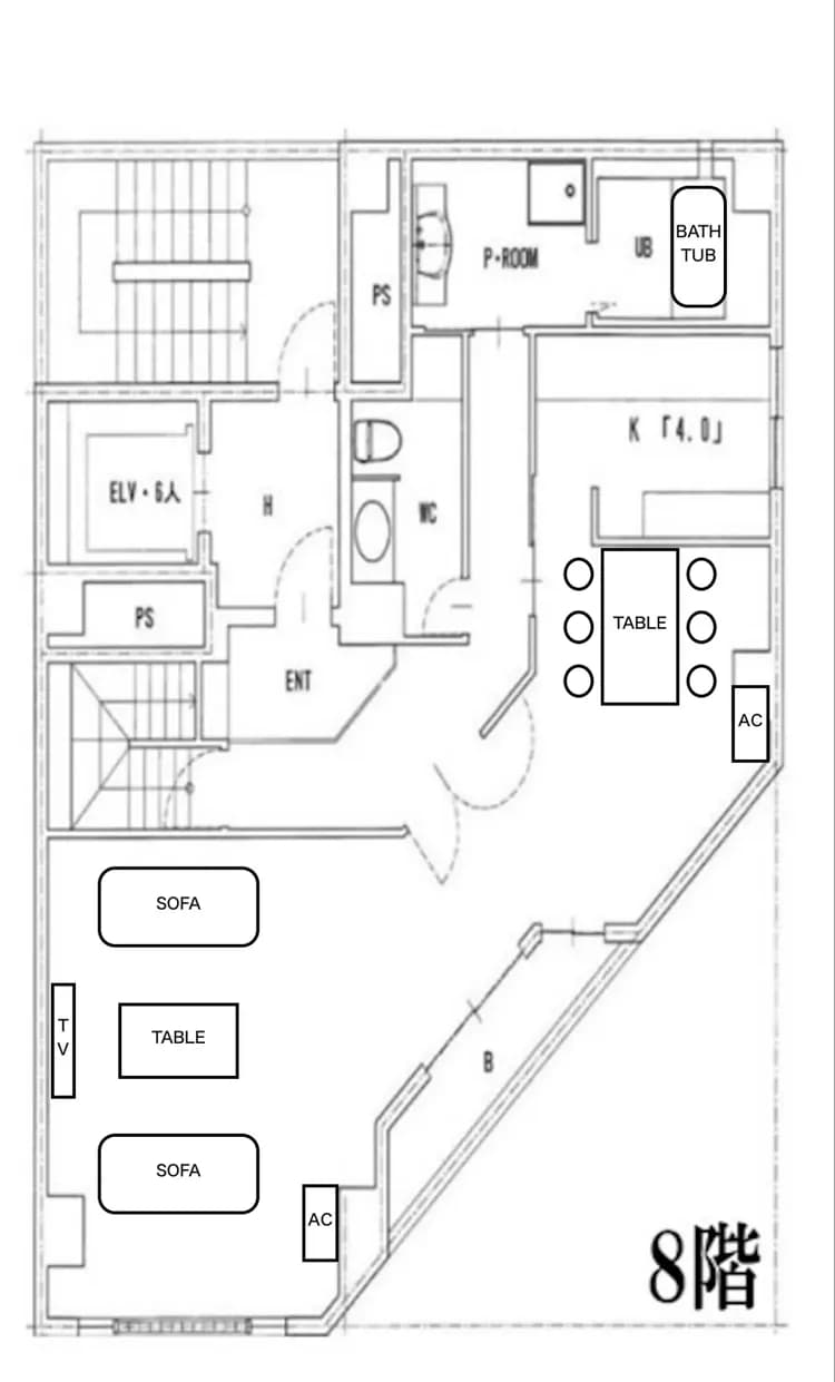 ELLE 難波 樓中樓｜頂樓樓中樓/4-12人入住/今宮戎站步行1分/直達關西機場-19