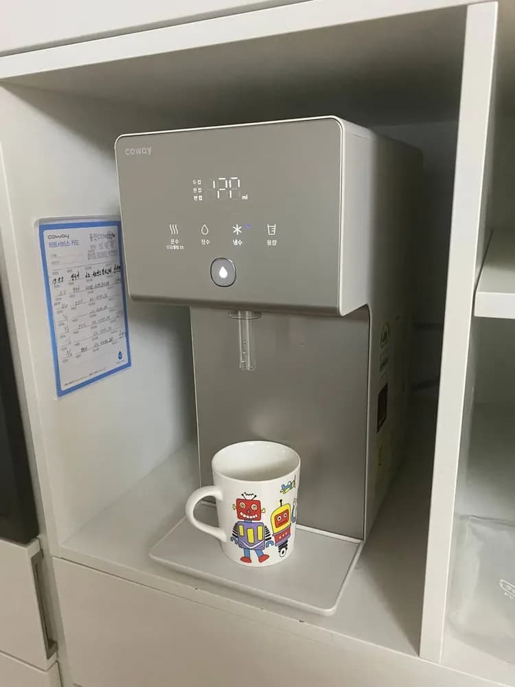 주방에 정수기