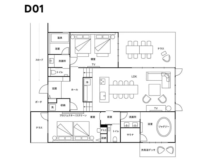 【D01】間取り図