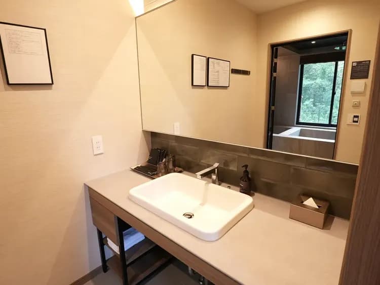 【A07 （ADA／洗面台）】使い勝手のよい独立タイプ。アメニティも取り揃えております