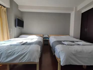 Within walking distance of Airport Bus Terminal/JR Namba Station, 5 minutes walk from JR Ashiharabashi Station, 1 room per floor-3