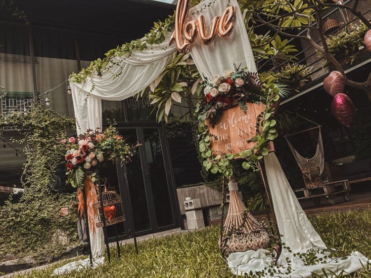 加值氣氛佈置服務（戶外庭院）