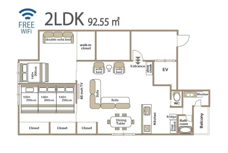 Shinsaibashi Higashi Building B&B 201-20