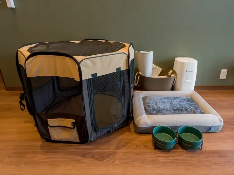 【ペット可/ペット用品】ペット連れも安心のグッズを用意しております