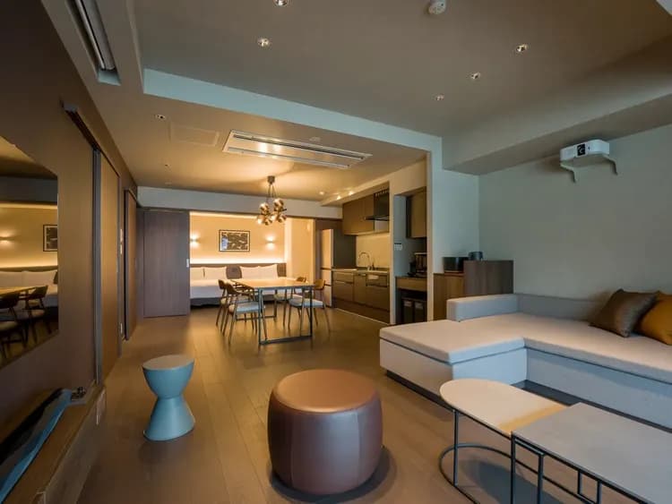 【アクセシブルルーム/リビングルーム】段差をなくした設計