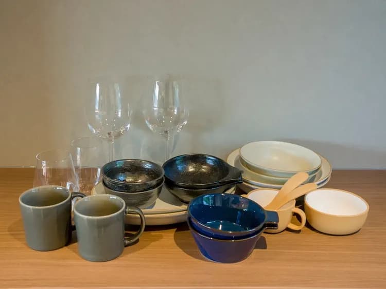 【共通設備】全室備え付けのカトラリー類