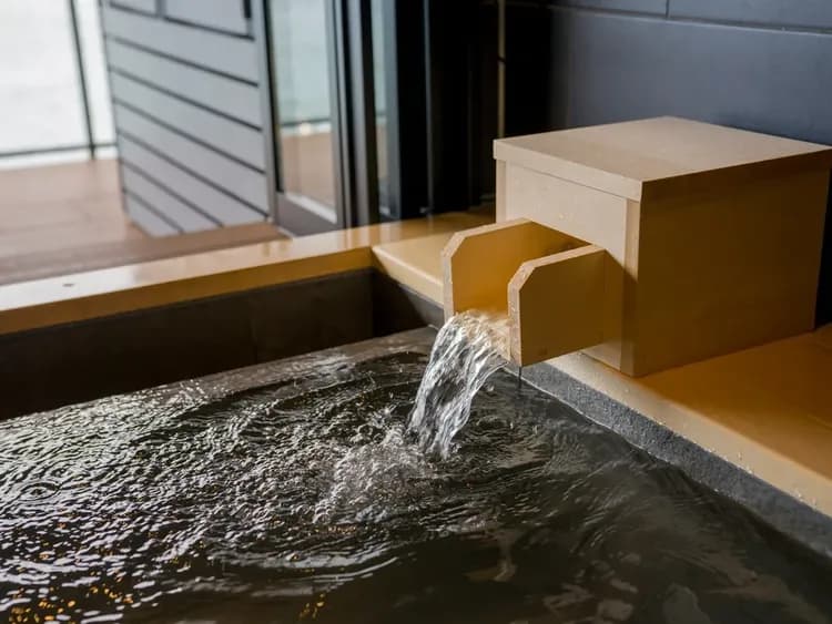 【天然温泉】お風呂でリフレッシュ