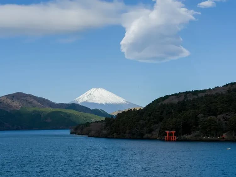 【景観】芦ノ湖、富士山を望む好立地