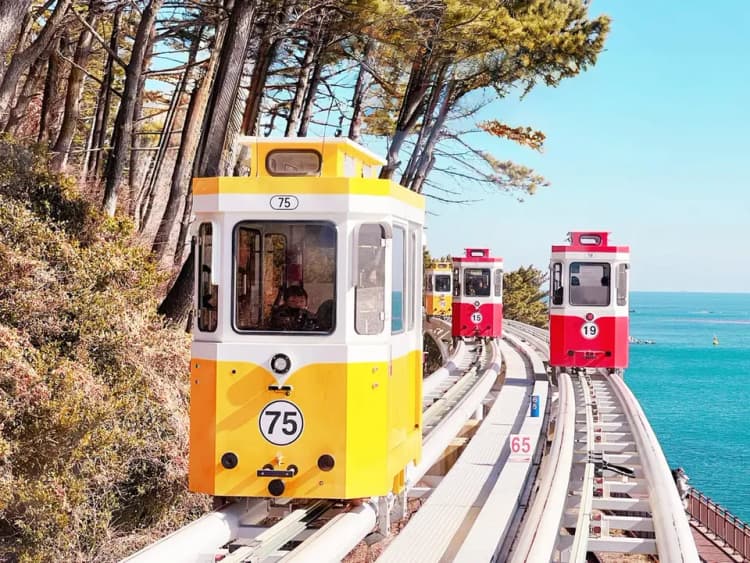 海雲台天空膠囊列車
