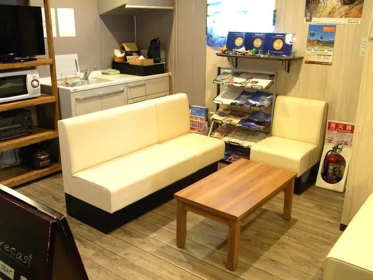 ・団らんスペースでは新たな出会いがあるかも？！