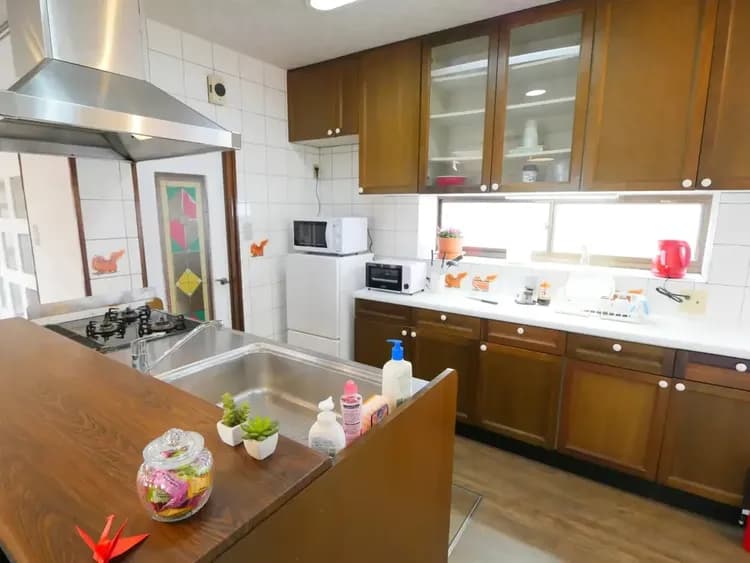 カウンター付きキッチン