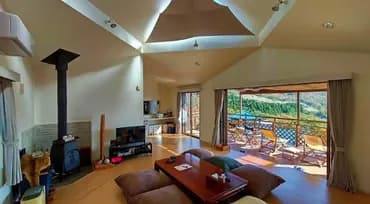 リビングを別角度で。