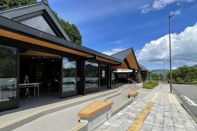 道の駅ゆふいんまで車で５分です。