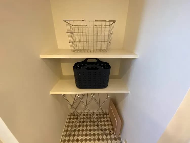 脱衣所　物干しラック棟