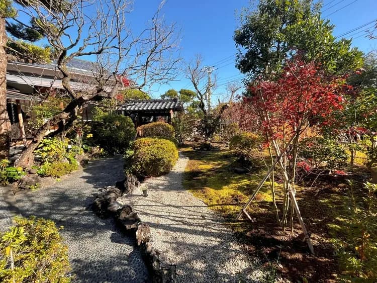 ・【庭園】四季折々の姿を見せる庭園。木々の香りや色をお楽しみください