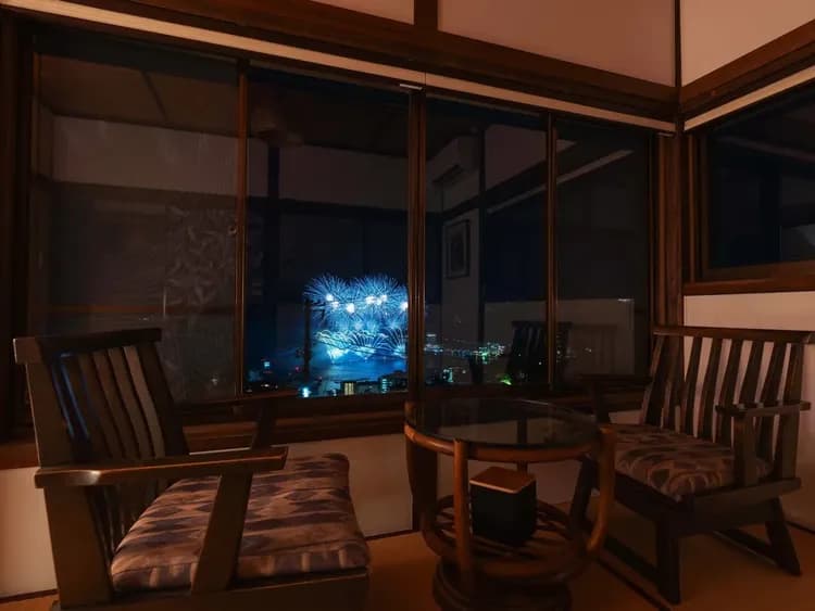 ２F和室からの眺め