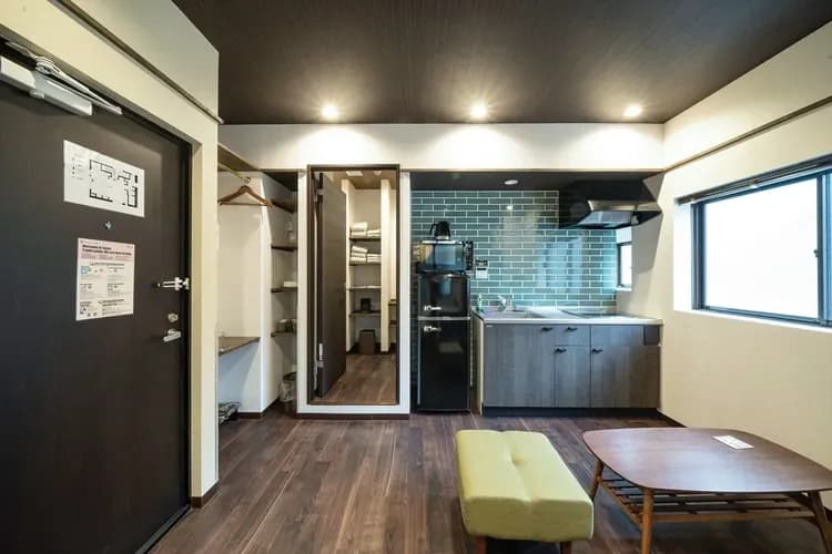 専有キッチン・洗面所有